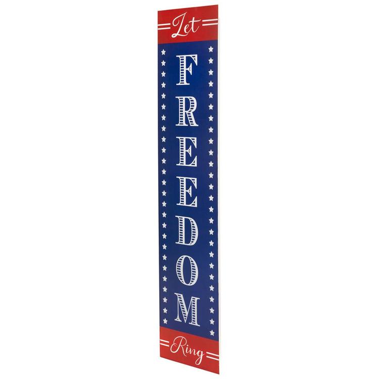Northlight Seasonal "Let Freedom Ring" Porch Board Sign