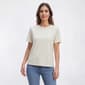 Womens Runway Ready Butter Short Sleeve Crew Neck Tee - image 1