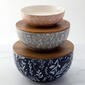 Thirstystone 3 Ceramic Bowls w/ 2 Wood Lids - image 1