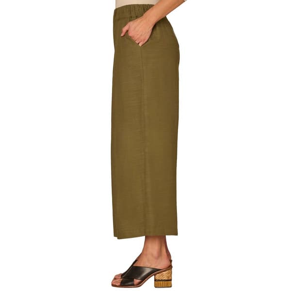 Womens Democracy Skyrise Cropped Wide Leg Glider Pants