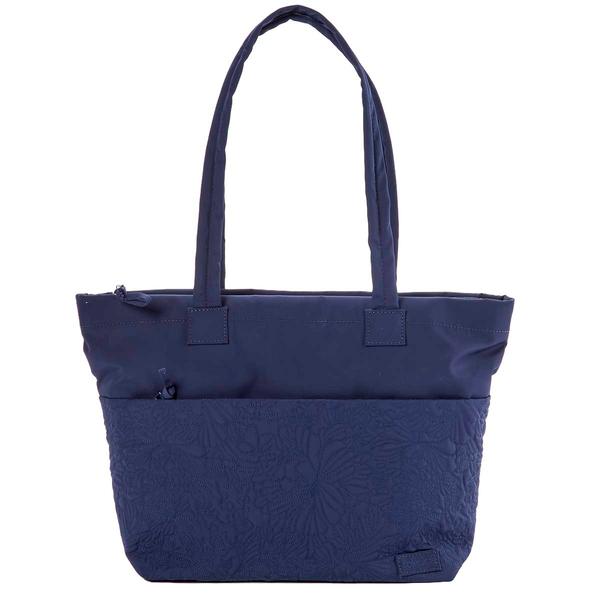 The Sak Banyan Medium Metro Tote - Navy Flower - image 