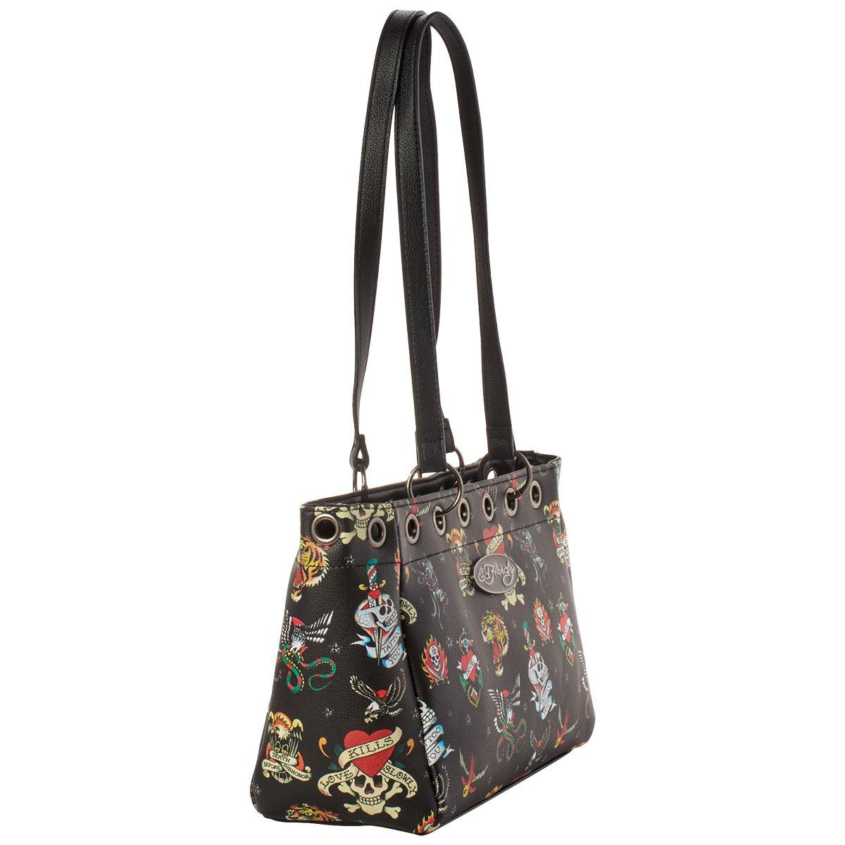 Ed Hardy Eve East/West Tote
