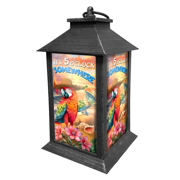 Briarwood Lane Sunset Parrot Lantern - image 