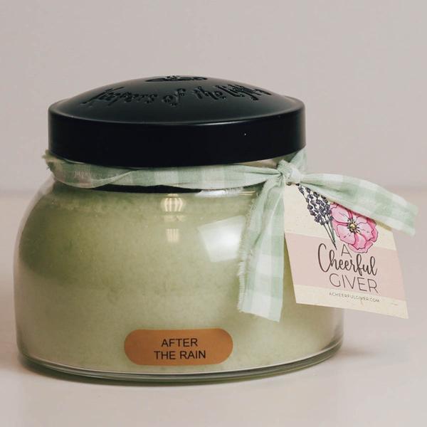 A Cheerful Giver(R) 22oz. After the Rain Mama Jar Candle - image 
