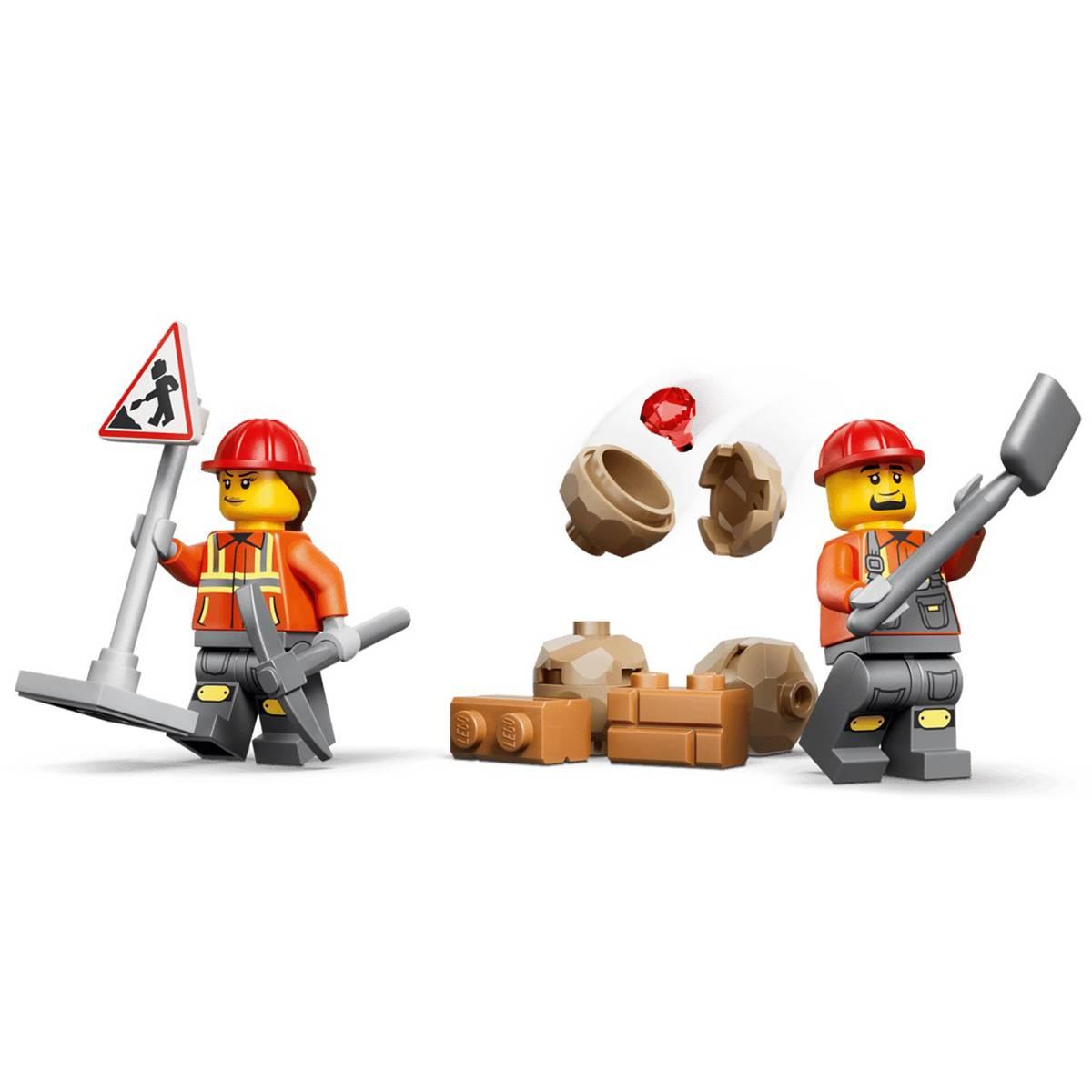 LEGO® City Yellow Backhoe Loader Building Kit