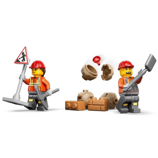 LEGO® City Yellow Backhoe Loader Building Kit
