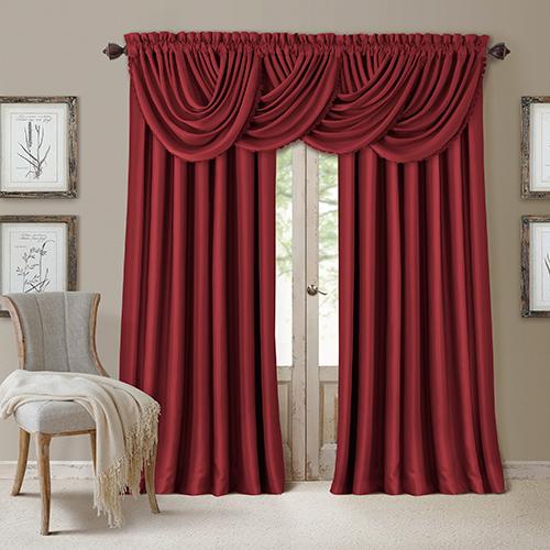 Elrene All Seasons Waterfall Window Valance