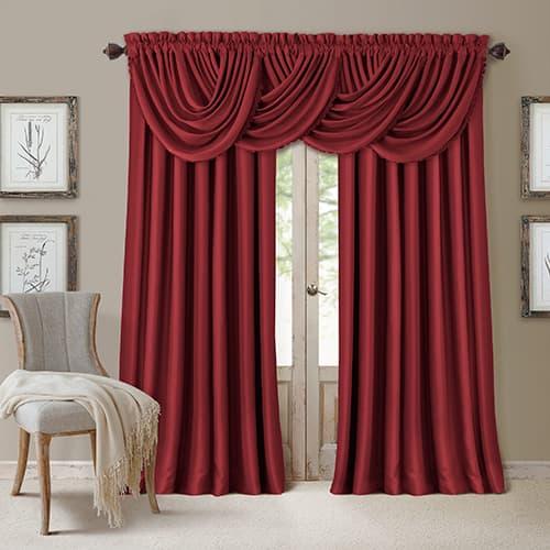 Elrene All Seasons Waterfall Window Valance