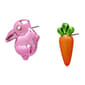 Betsey Johnson Spring Bunny & Carrot Mismatch Stud Earrings - image 3