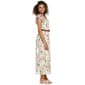 Juniors Wallflower Flutter Sleeve Smock Bodice Belted Maxi Dress - image 4