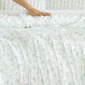 Laura Ashley Rosebud Stripe Reversible Reversible Qulit Set - image 5