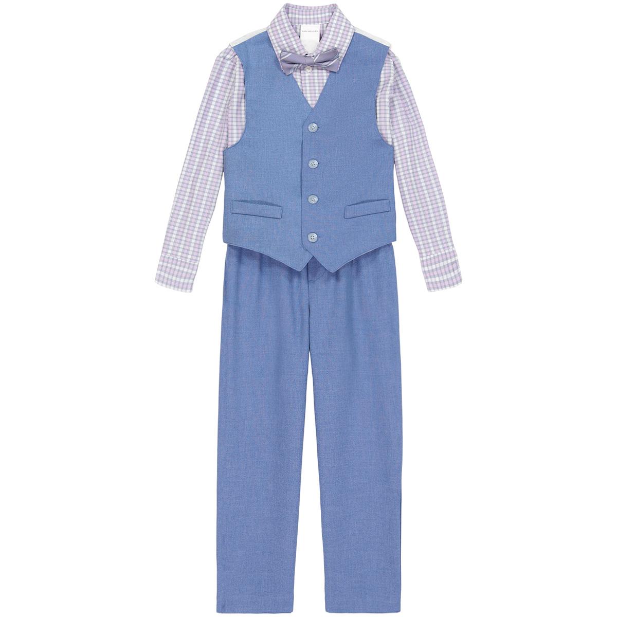 Boys (4-7) Van Heusen® Step Weave Textured Vest Dresswear...
