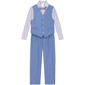 Boys &#40;4-7&#41; Van Heusen&#40;R&#41; Step Weave Textured Vest Dresswear Set - image 1
