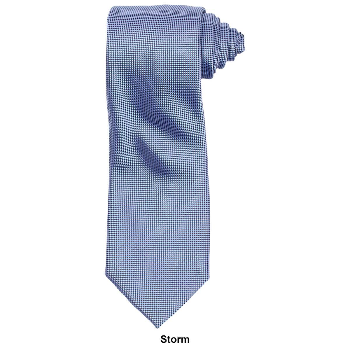 Mens Perry Ellis Oxford Solid Tie