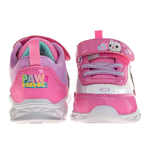 Little Girls Gabby''s Dollhouse Light Up Fashion Sneakers