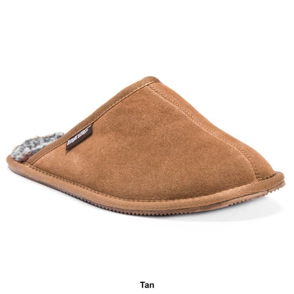 Mens MUK LUKS® Berber Suede Scuff Slippers