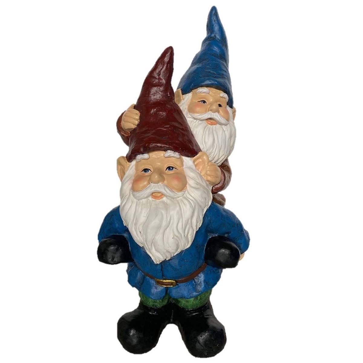 Santa’s Workshop 16in. Piggyback Gnomes