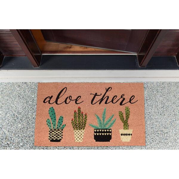 Design Imports Aloe There Doormat