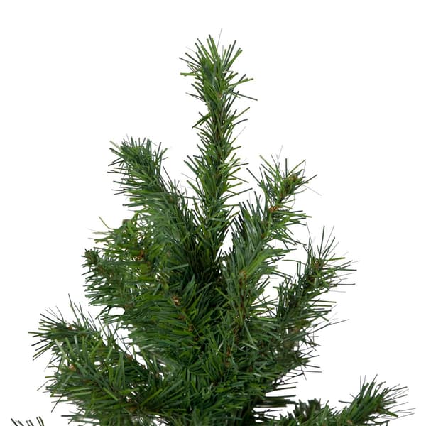 4'' Potted Virginia Pine Walkway Slim Artificial Christmas Tree -