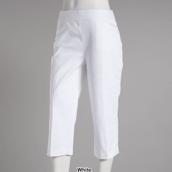 Womens Napa Valley Super Stretch Pull On Capri Pants