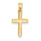 Gold Classics(tm) 14kt. Yellow Gold Small Cross Pendant - image 1