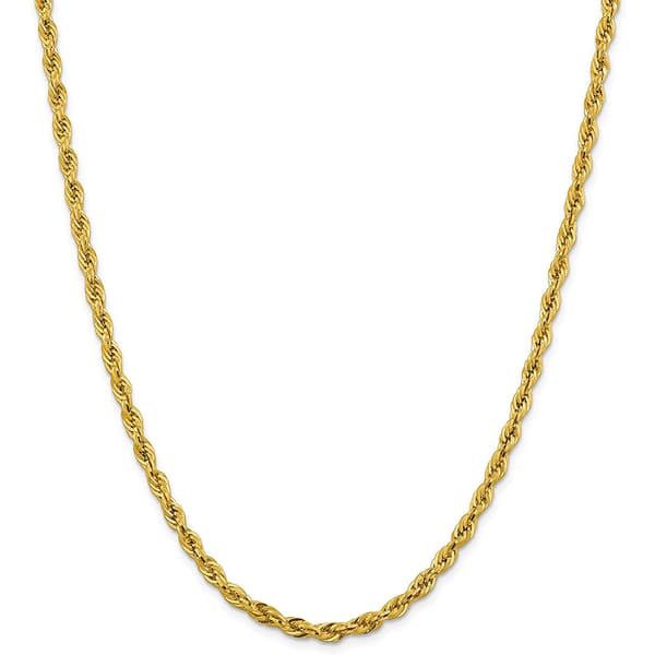 Adult Unisex Gold Classics(tm) 10kt. 18in. Semi-Solid Chain Necklace