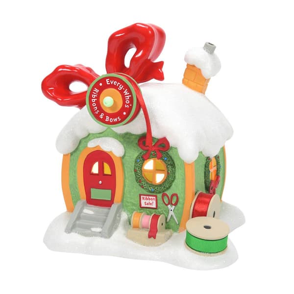 Department 56 Grinch Village Every Who''s Ribbons & Bows - image 