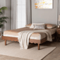 Baxton Studio Orianthe Scalloped Bed Frame - image 6