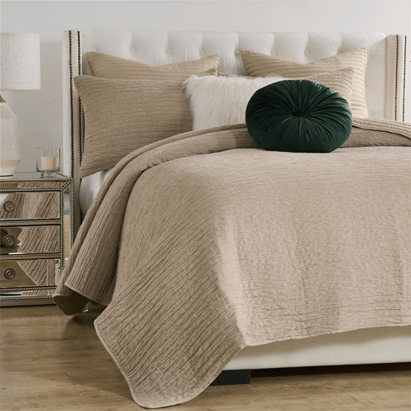 Greenland Home Fashions™ Velvet Crush Textured Quilt Set