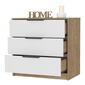 FM FURNITURE Washington White 3 Drawer Dresser - image 3