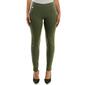 Womens Zac & Rachel Solid Compression Pull On Pants - image 2