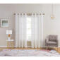 Simplicity Dobby Stripe Grommet Curtain Panel - image 1