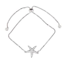 Sterling Silver Starfish Adjustable Bracelet