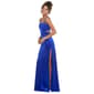 Juniors Emerald Sundae Satin Corset A-Line Dress - image 5