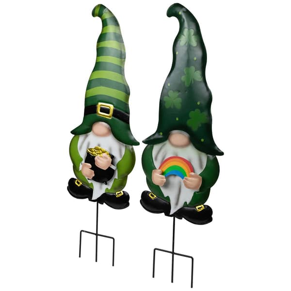 Northlight Seasonal St. Patrick''s Day Garden Stakes - Set of 2