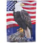 Northlight Seasonal Bald Eagle Freedom Outdoor Garden Flag - image 1