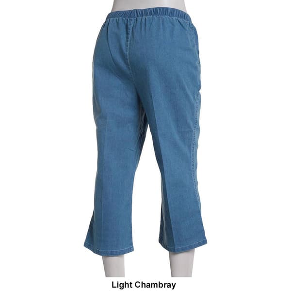 Petite Components Pull-On Denim Capris