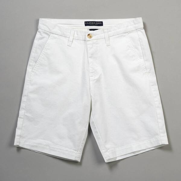 Mens U.S. Polo Assn.&#40;R&#41; White Walk Shorts - image 
