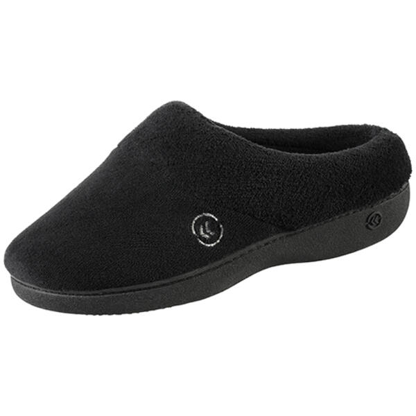 Womens Isotoner Terry Hoodback Slippers - image 