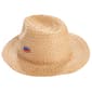 Womens Betsey Johnson Bead Fish Panama Hat - image 3