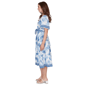 Womens Ruby Rd. French Riviera Floral Toile Tiered Midi Dress - image 4