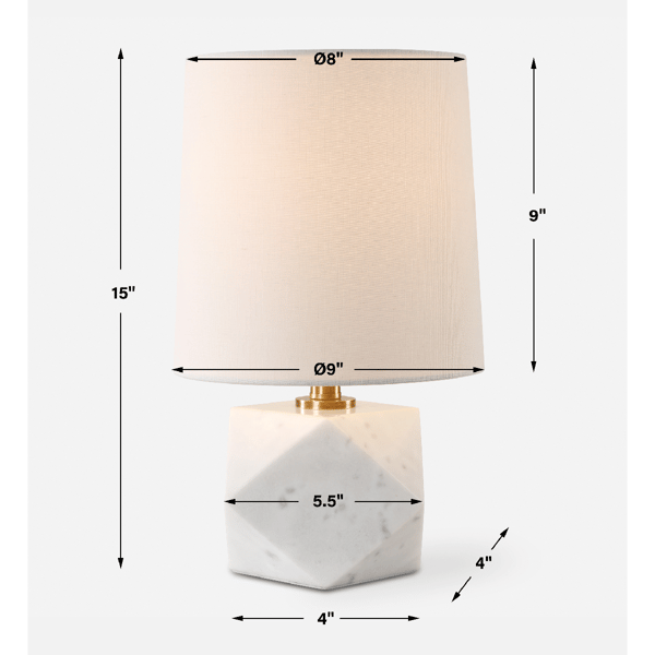 Uttermost A Cut Above Table Lamp