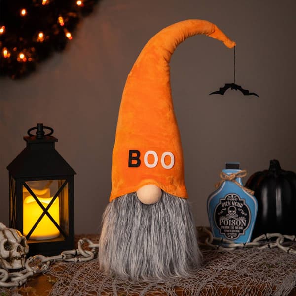 Northlight Seasonal 19.75in. ''Boo'' Standing Gnome Decor