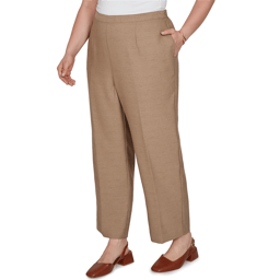 Plus Size Alfred Dunner Union Square Woven Pants - Short Length