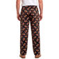 Preswick & Moore® Football Silky Fleece Pajama Pants - Black - image 2