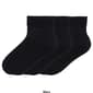 Womens HUE® 3pk. Bobby Mid Crew Socks - image 1