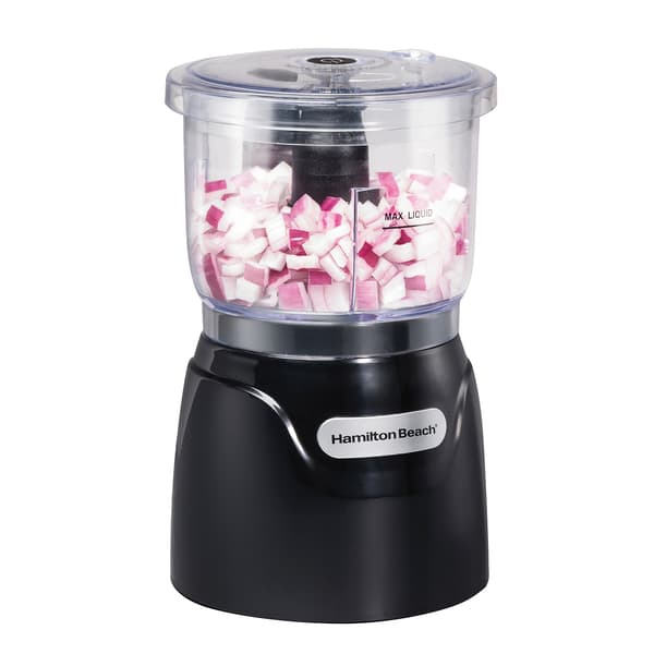 Hamilton Beach&#40;R&#41; Stack & Press 3 Cup Chopper