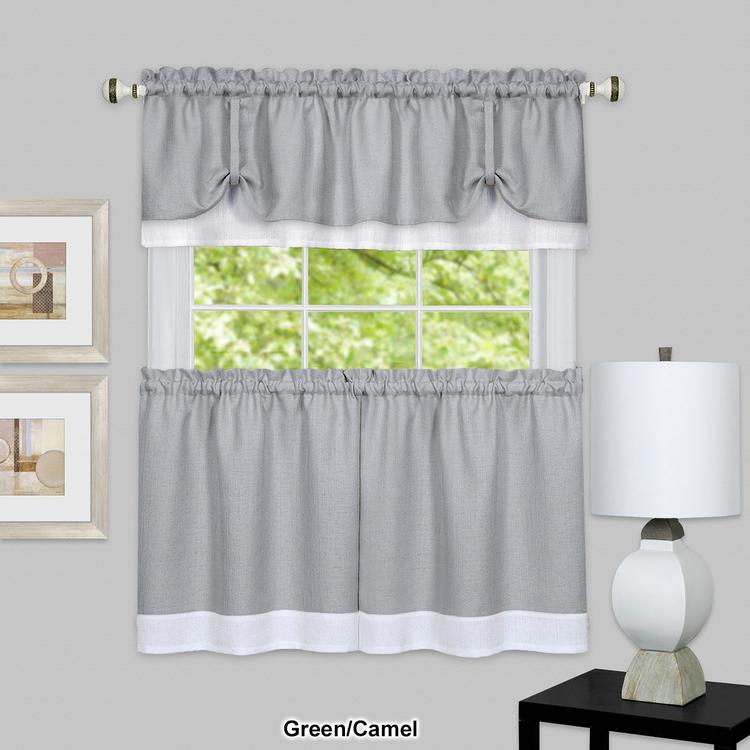 Achim Darcy Kitchen Curtain Set