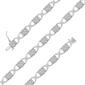 Diamond Classics&#8482; 1ctw. Rose Cut Diamond Love Locks Link Bracelet - image 2