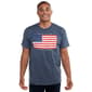 Mens Free & Brave Flag Short Sleeve Graphic T-Shirt - image 1